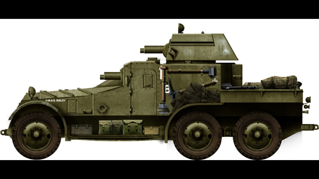 🇬🇧 Lanchester Armoured Car 1927  A Short History ( EP1 S1 )