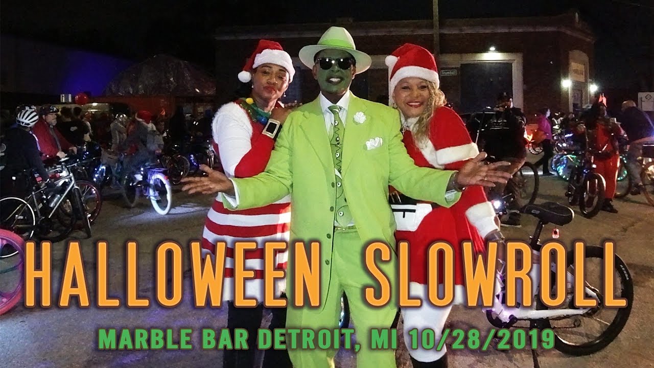 Detroit Slow Roll @ MARBLE BAR DETROIT [10/28/2019] BIKE RIDE
