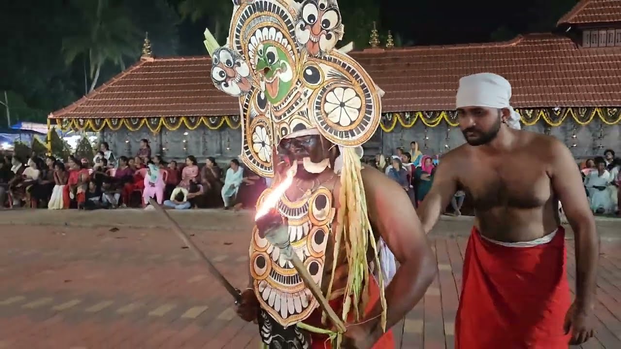 കാലൻ കോലം | പടയണി | താഴൂർ ഭഗവതി ക്ഷേത്രം | കുംഭ ഭരണി ഉത്സവം | Kalan kolam | Thazhoor Bhagavathy