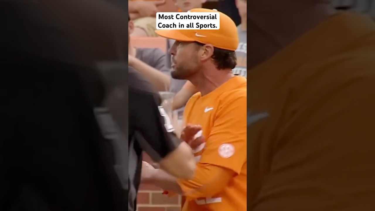 Tony Vitello: Sports most controversial coach.