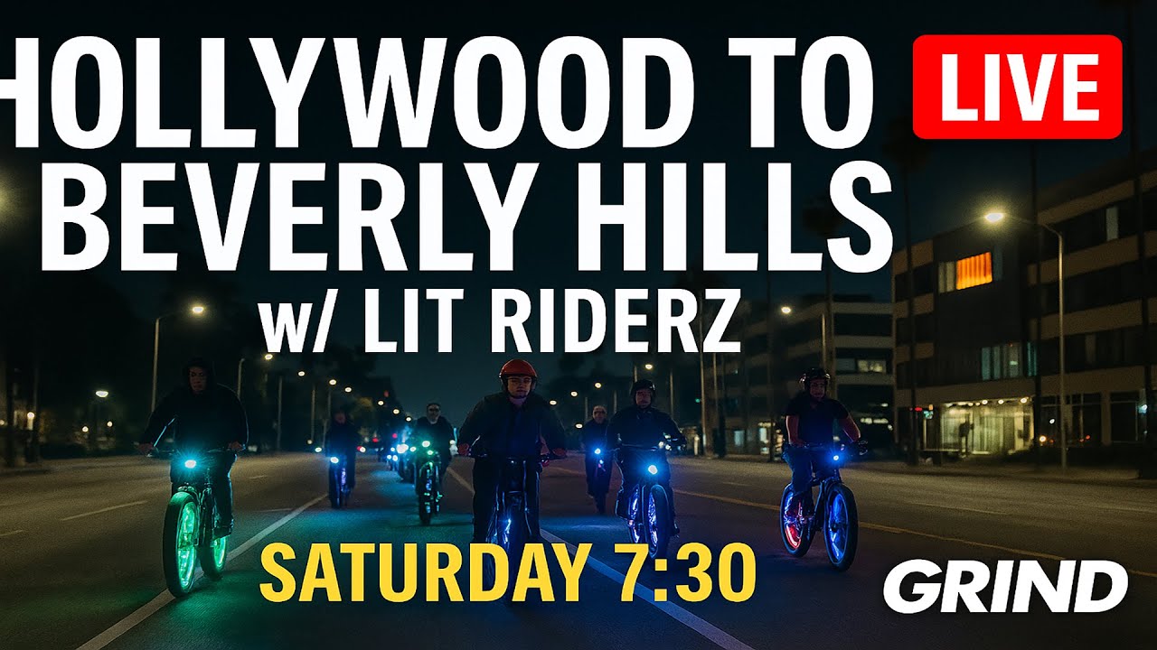 LIVE Tonight 8PM | Hollywood Night Ride | Valentine’s Day Ride 2-14-26 | GRIND