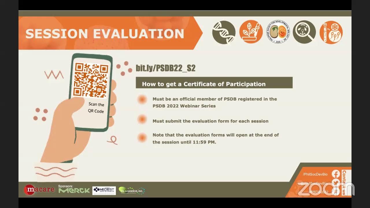 PSDB 22 Webinar Series Session 2, Second Part