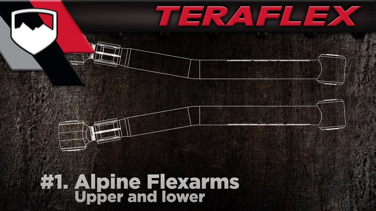 TeraFlex: Alpine FlexArms - The Perfect Lift Kit