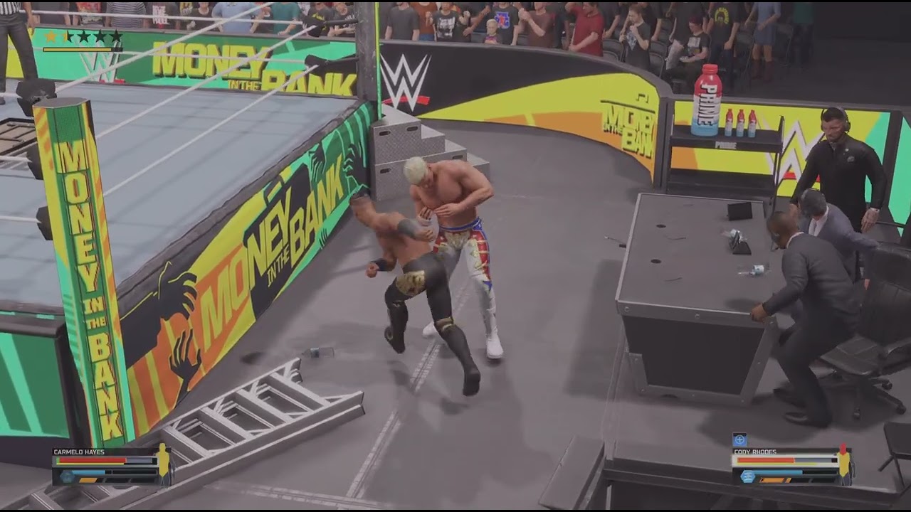 WWE 2K25 Carmelo Hayes VS Cody Rhodes Extreme Rules