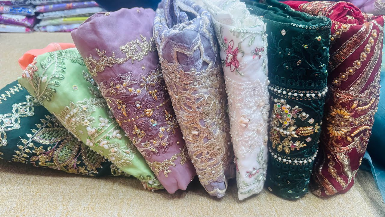 Pakistani Organza Moslin Stiched Three Piece | Stitched Three Piece Eid Collection 2026