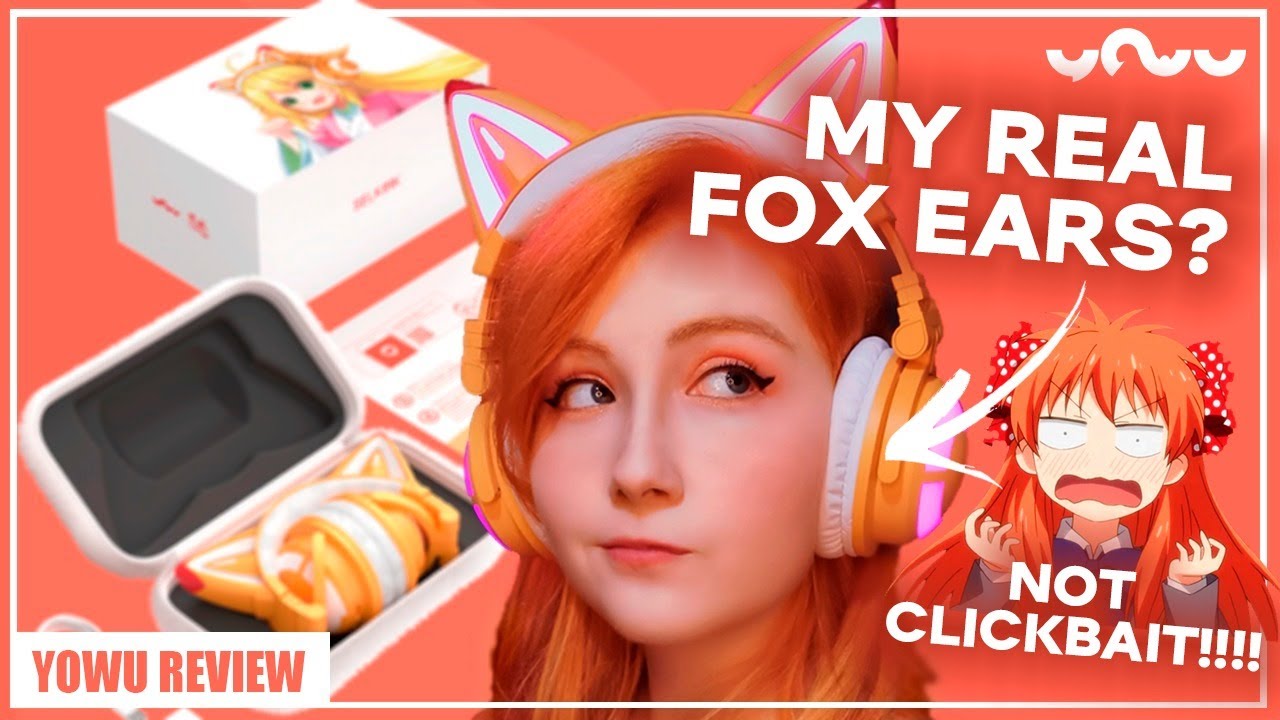☆ YOWU FOX HEADPHONES UNBOXING AND REVIEW! ☆