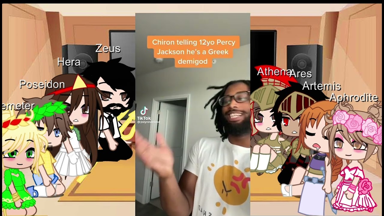 The Greek gods react to Percy Jackson|Lana Theé banana
