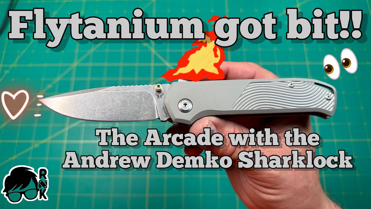 Unboxing something truly awesome… the Flytanium Sharklock Arcade knife! This is something very cool!