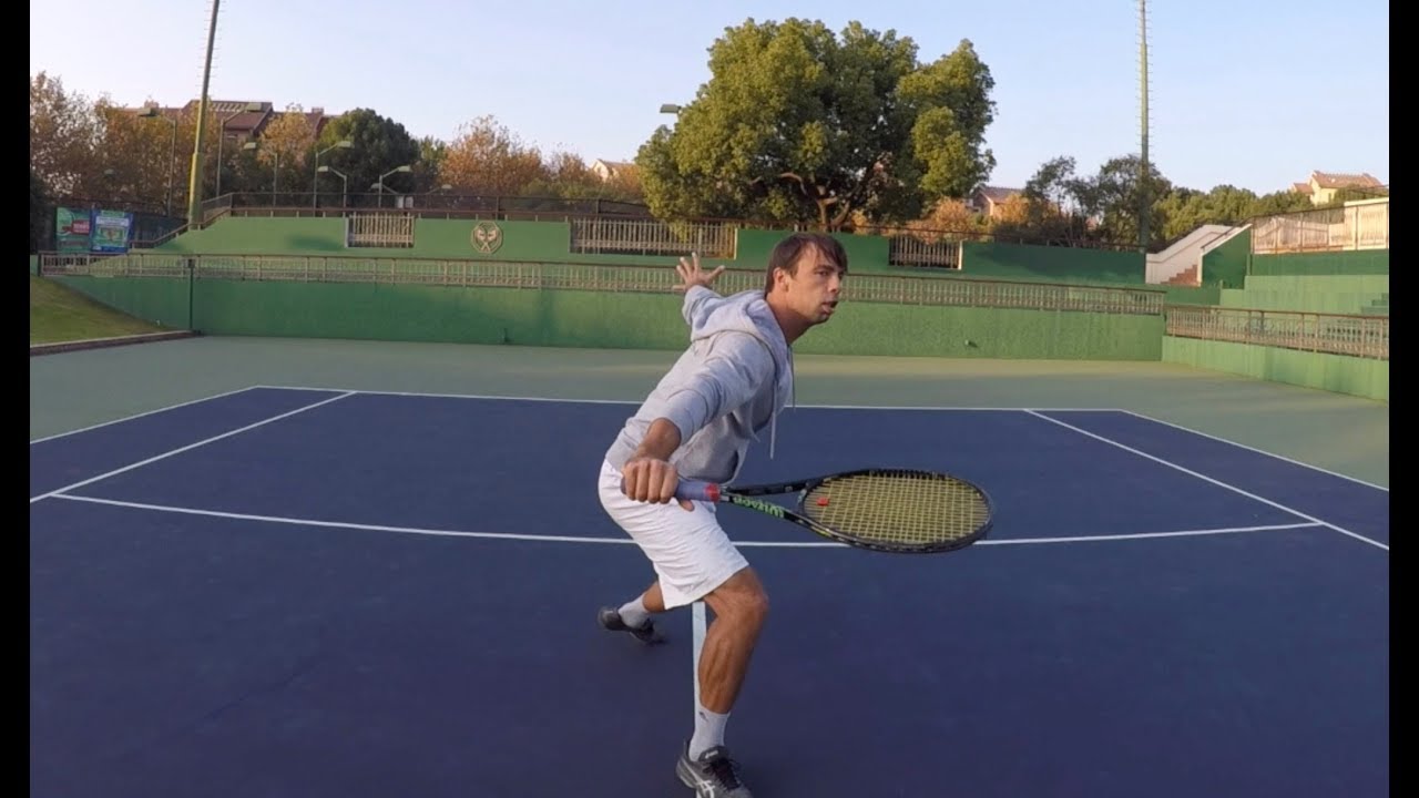 How To Hit Perfect Backhand Volley (TENFITMEN - Episode 45)