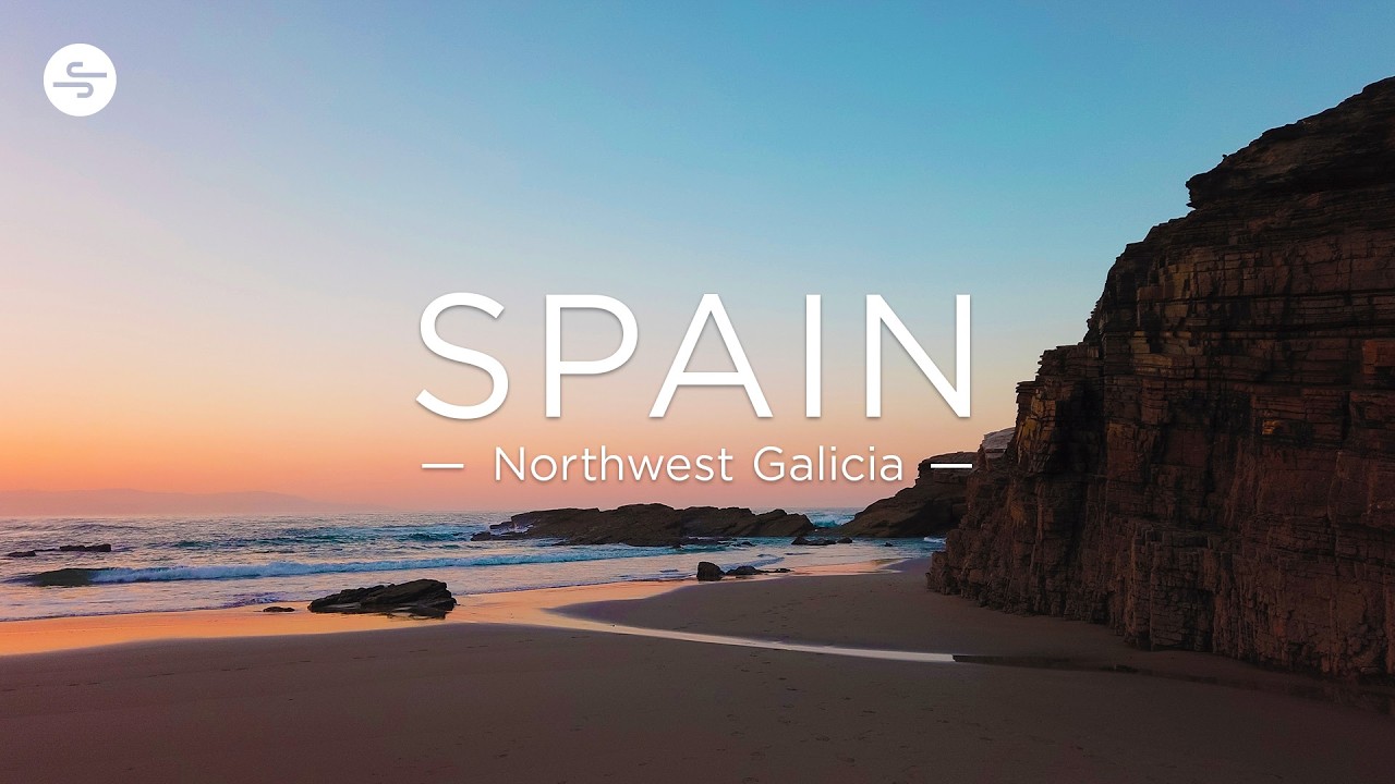 [4K UHD] Northwest Galicia, SPAIN🇪🇸 Ambient Drone Film + Ambient Chillout Music&nbsp;for Relax
