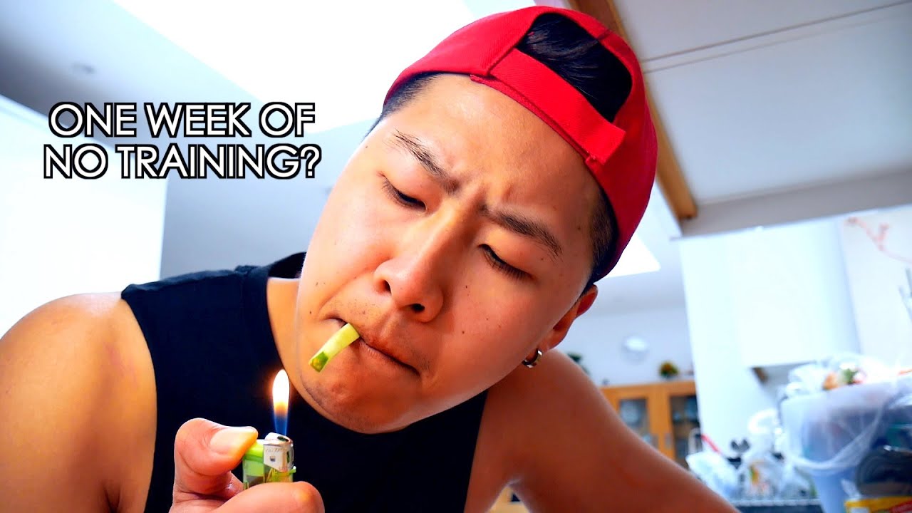 Should you take ONE WEEK off from working out? | Easy Chilli Garlic Noodles and Deadlifts
