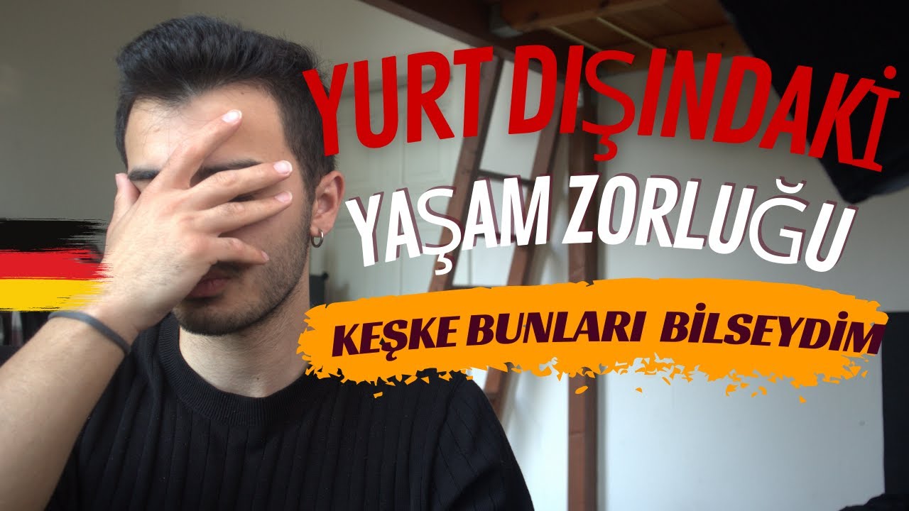Almanyada Başarabilir Misin ? | &Uuml;niversite ve Hayat Zorluğu