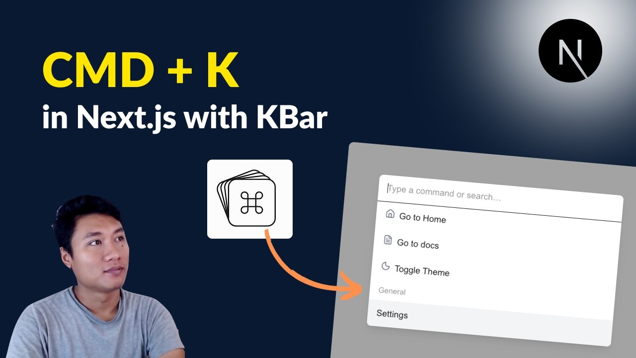How to Add a Search-Based Command Palette to Next.js Using KBar