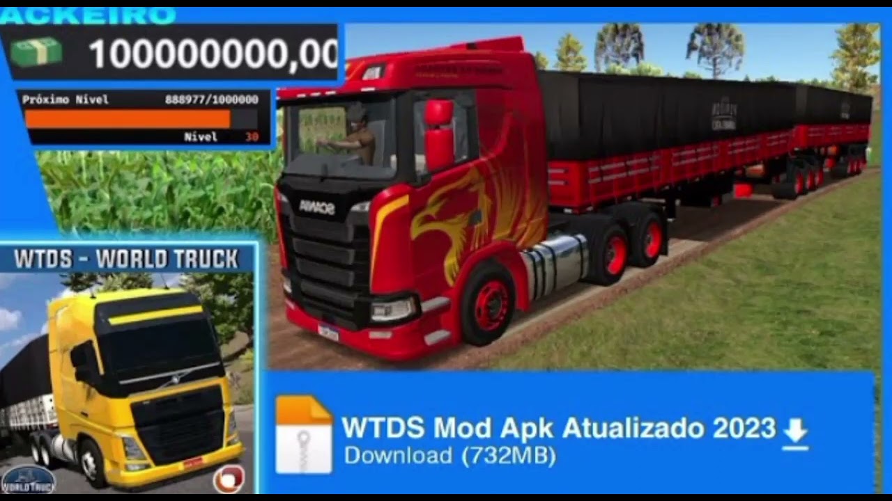 WORLD TRUCK DRIVING SIMULATOR APK MOD DINHEIRO INFINITO VERS&Atilde;O 1.359 ATUALIZADO