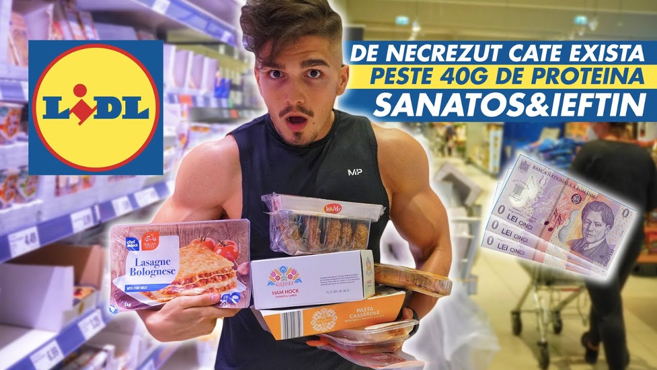 SNACK-URI SUB 5 LEI DE LA LIDL | SANATOS & RAPID