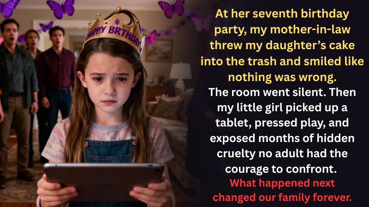 My Mother-in-Law Ruined My 7-Year-Old’s Birthday Cake — What My Daughter’s Video Exposed Changed...