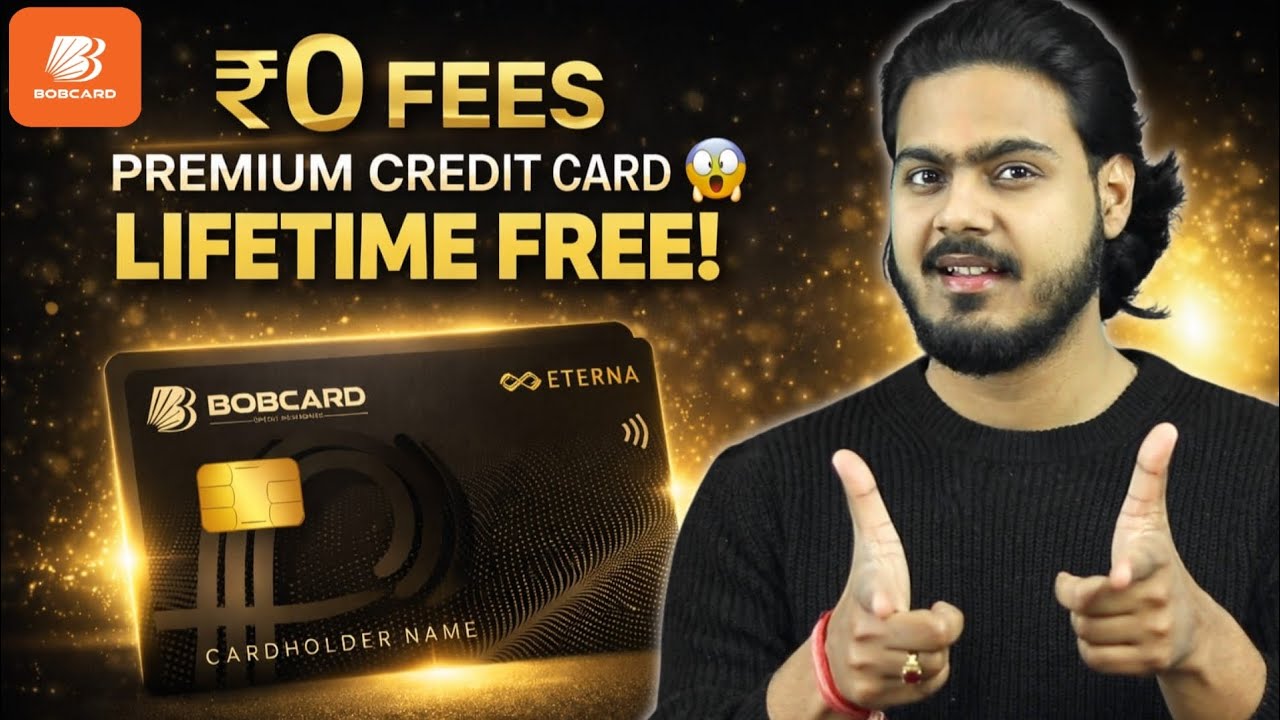 Bank of Baroda Eterna Credit Card Lifetime Free? Full Details