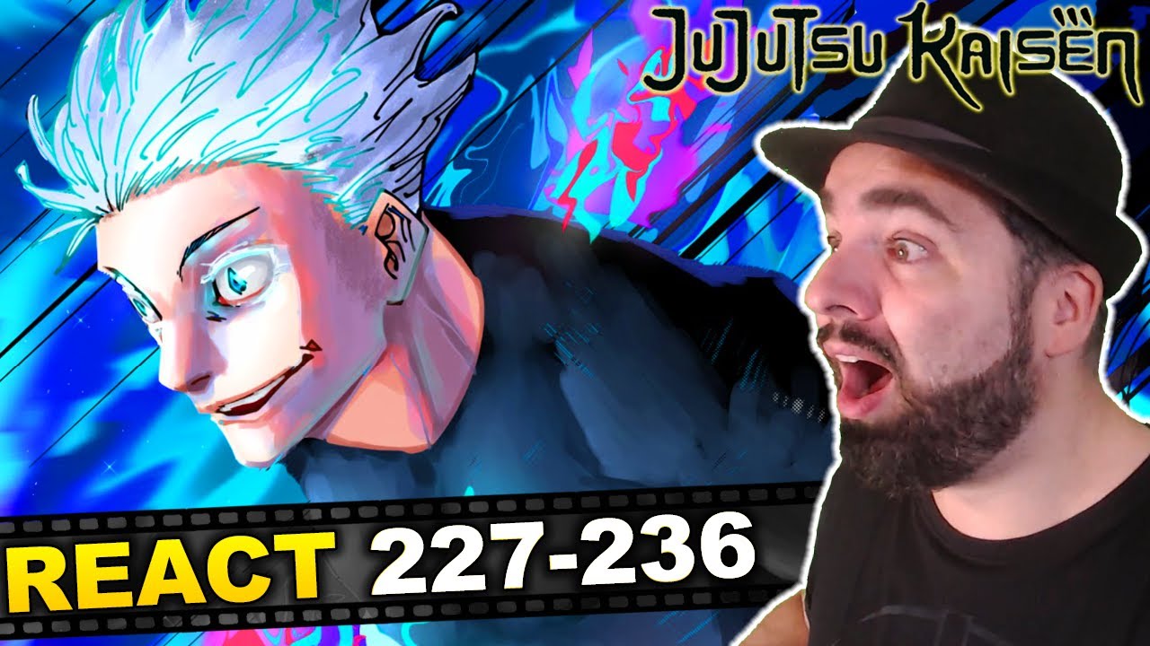 OMG GOJO !!! LIVE REACTION CHAPITRE 227 A 236 JUJUTSU KAISEN !