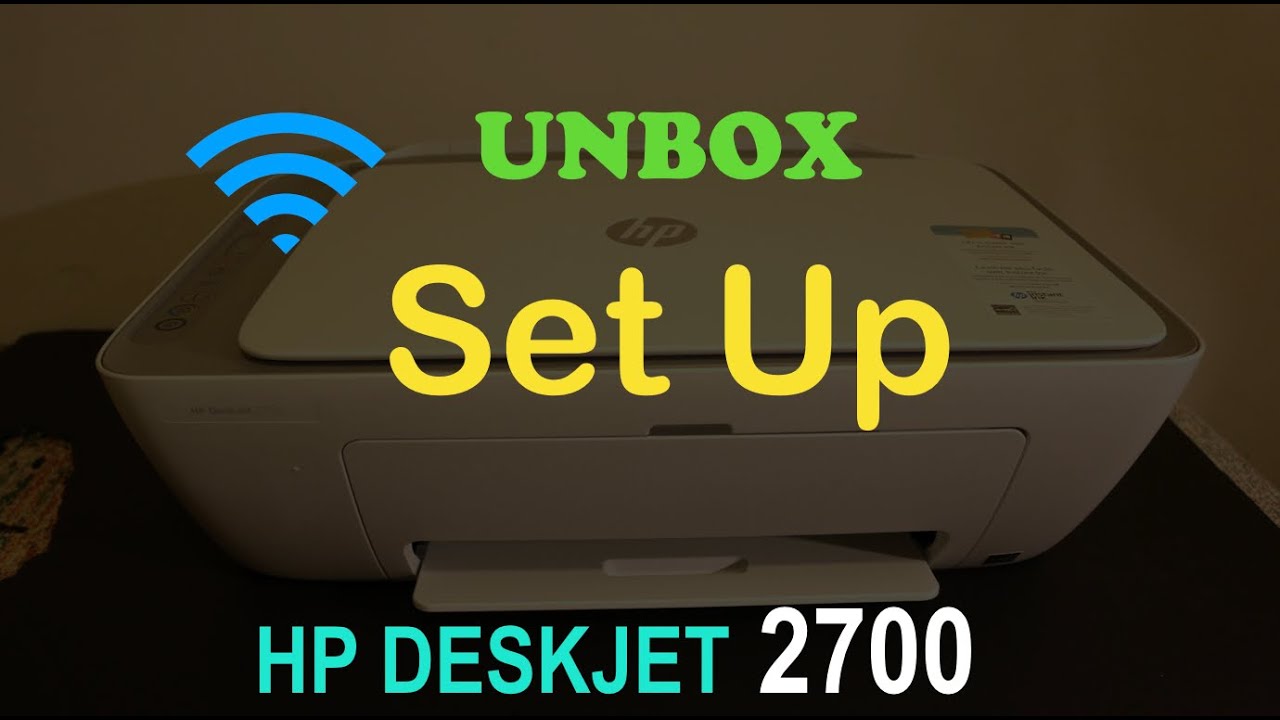 Unbox & Set Up HP Deskjet 2700 Printer Series, Review !!
