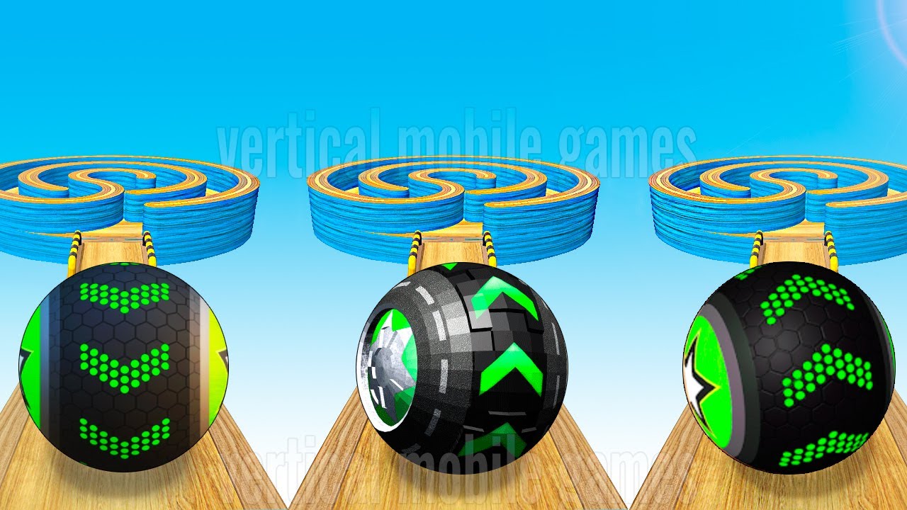 Going Balls vs Rolling Balls Sky 3D vs Ball Going: Ball Rolling Games - Fun Race