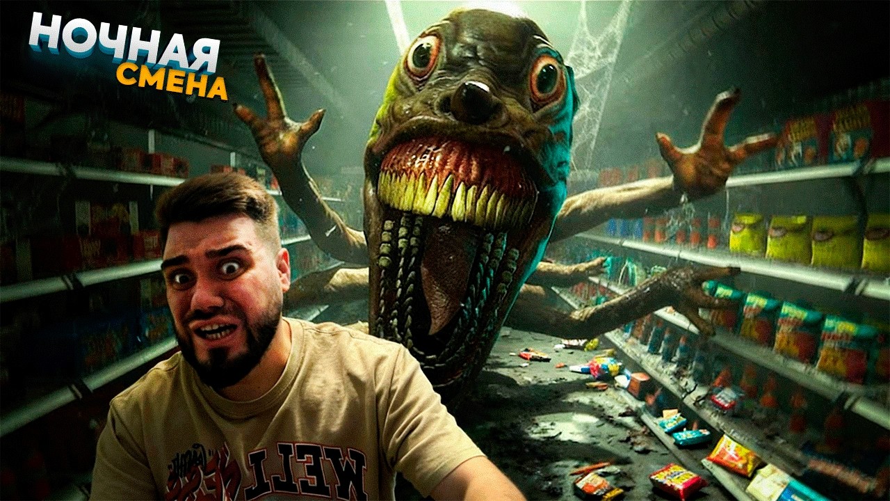 САМЫЙ СТРАШНЫЙ СИМУЛЯТОР МИНИМАРКЕТА | НОЧНАЯ СМЕНА | HELLMART