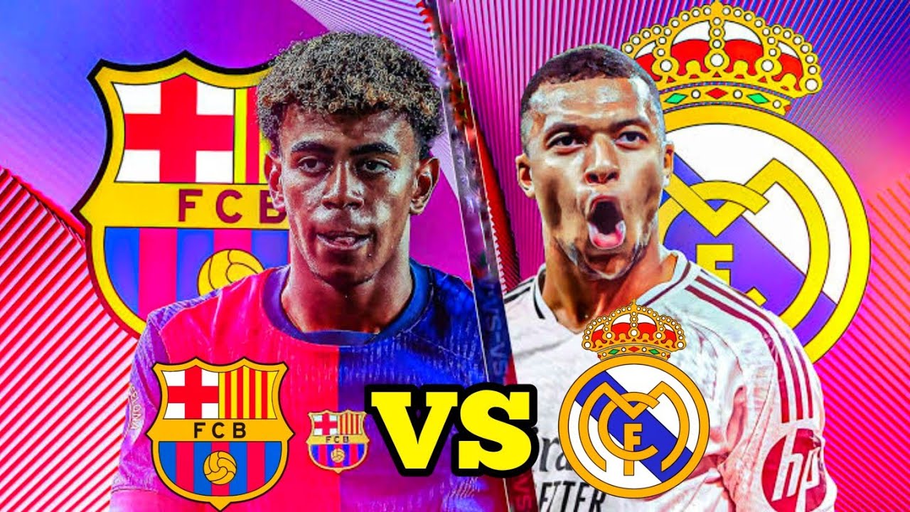 Real Madrid CF VS FC Barcelona 2024_La Liga 2024_Madrid VS Barca 2024