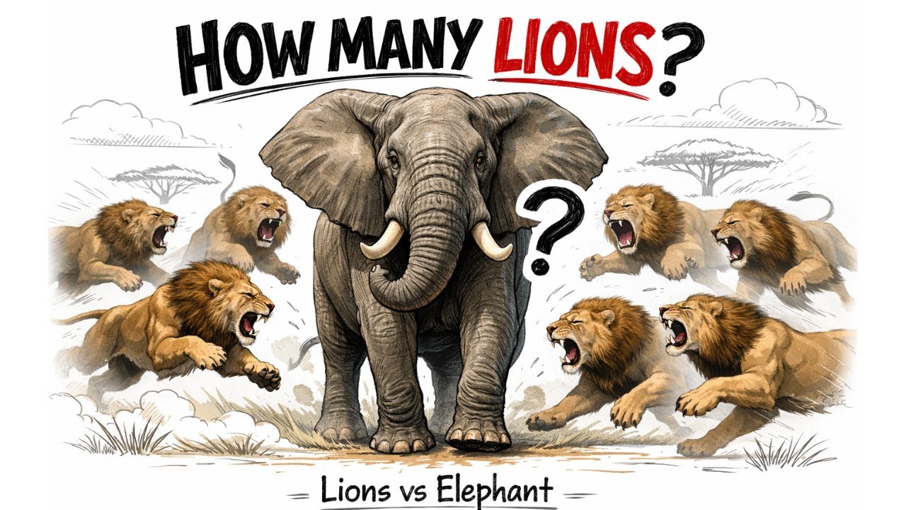 How Many Lions Would It Take to Kill an Elephant?