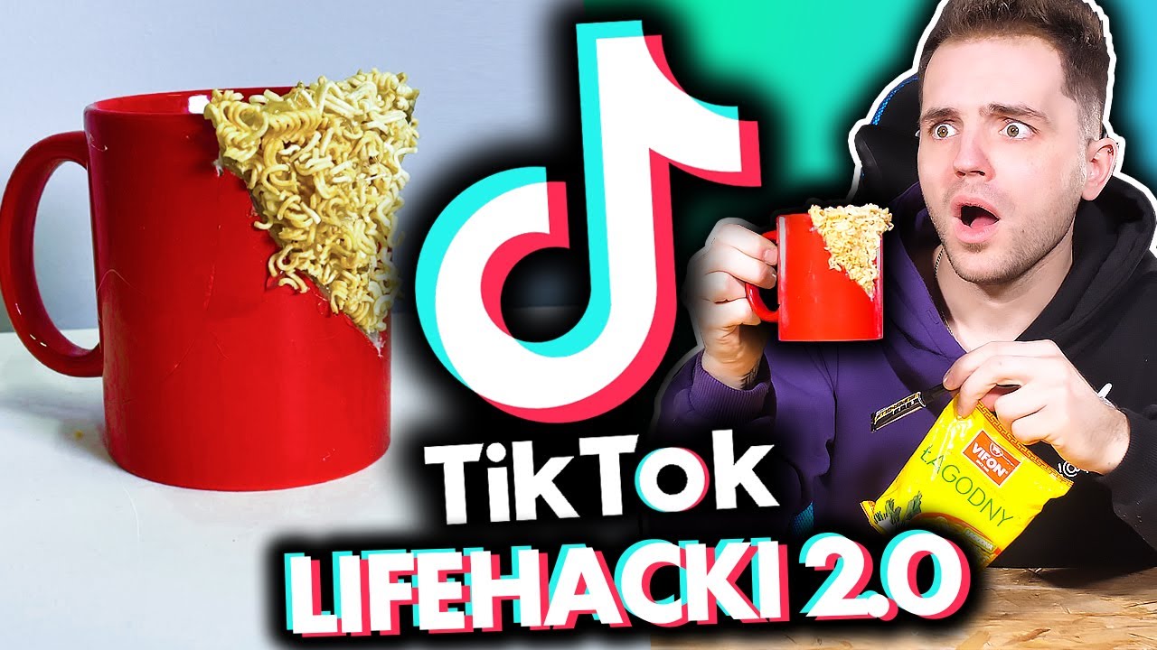 Testujemy POPULARNE LIFEHACKI Z TIKTOKA! *naprawa makaronem*