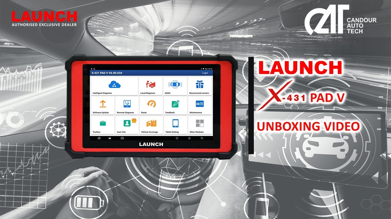 LAUNCH X431 PAD V | Unboxing