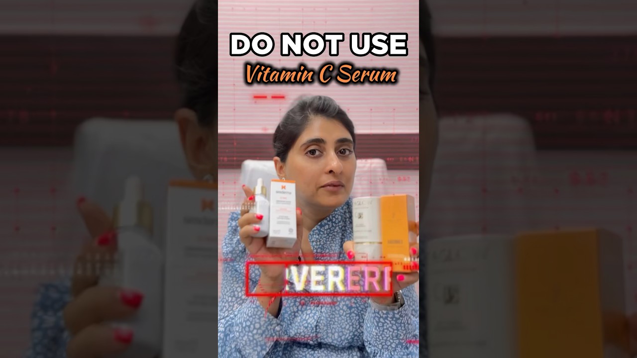 Don't apply Vitamin C Serum | Acne prone skin | Acne-prone skin | Sensitive skin | Avoid Vitamin C
