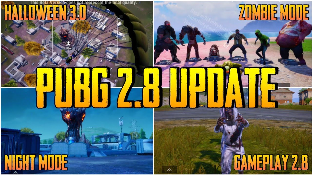 PUBG 2.8 UPDATE ALL NEW FEATURES - KZ GAMING
