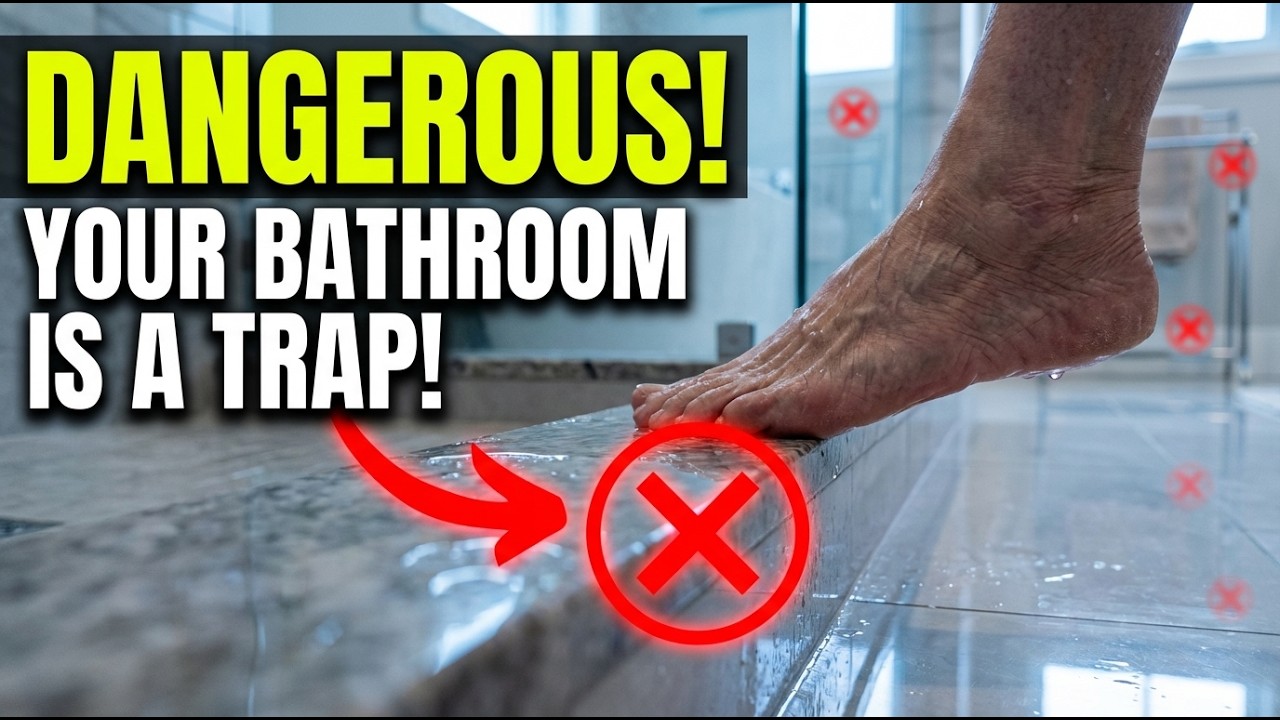 12 Bathroom Design Mistakes That Become Dangerous as You Age