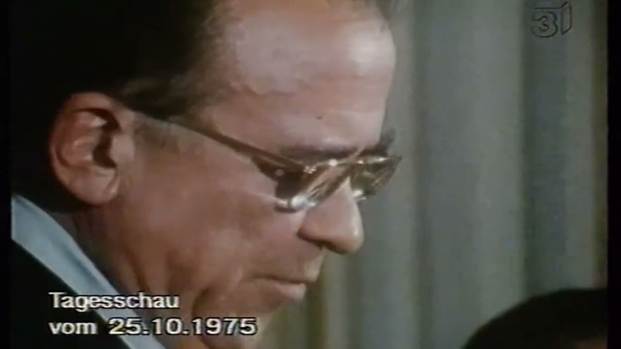 TAGESSCHAU   25 10 1975