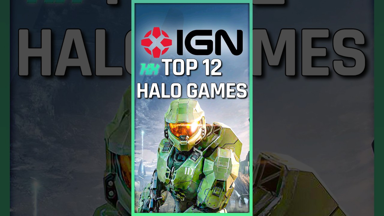 How IGN Ranked the Best Halo Games! 