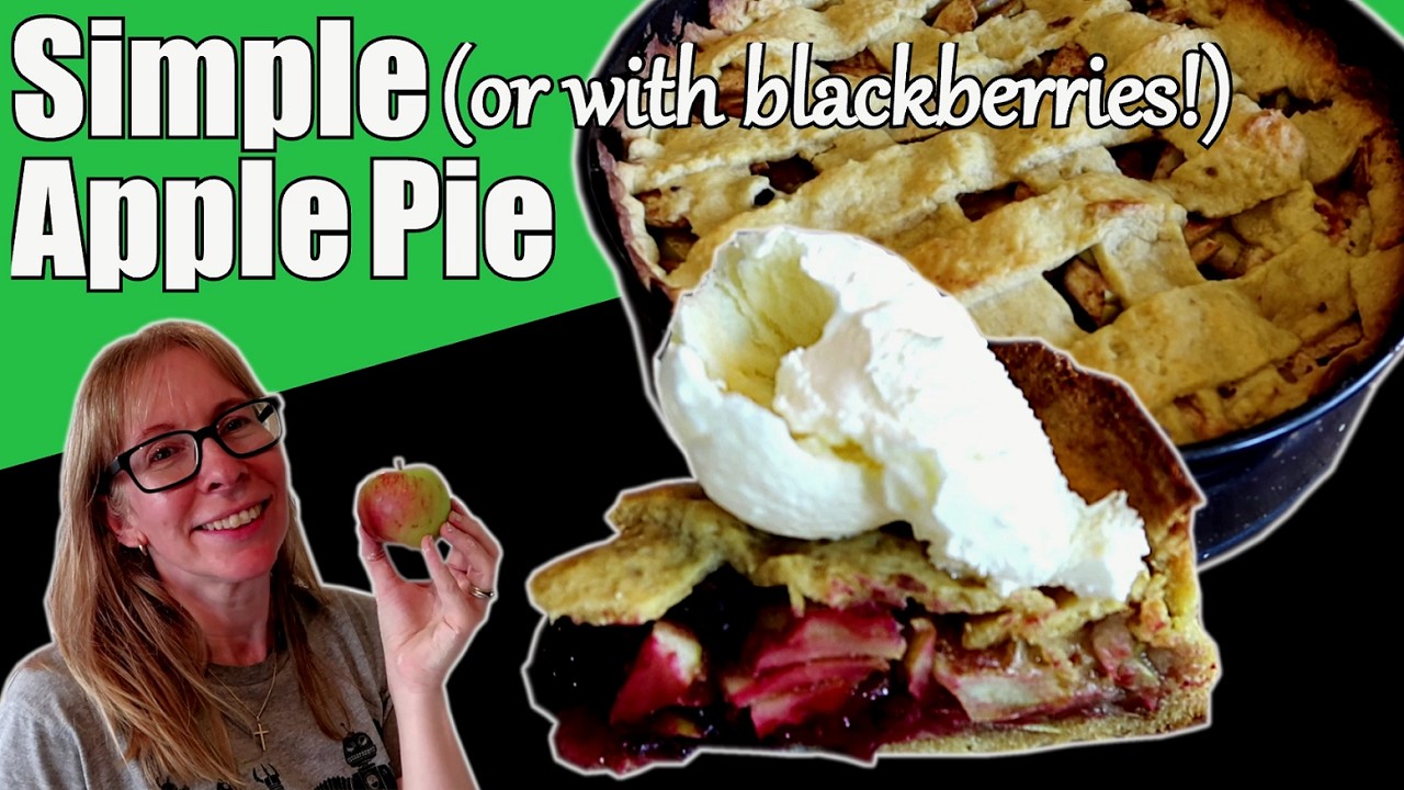 Apple Pie Recipe / How to Make a Simple Apple Pie
