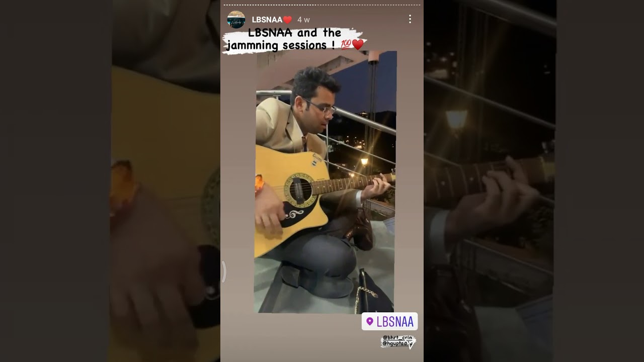 IAS Life With Music ❤️ Heaven Lifeline LBSNAA Academy Mussoorie ❤️