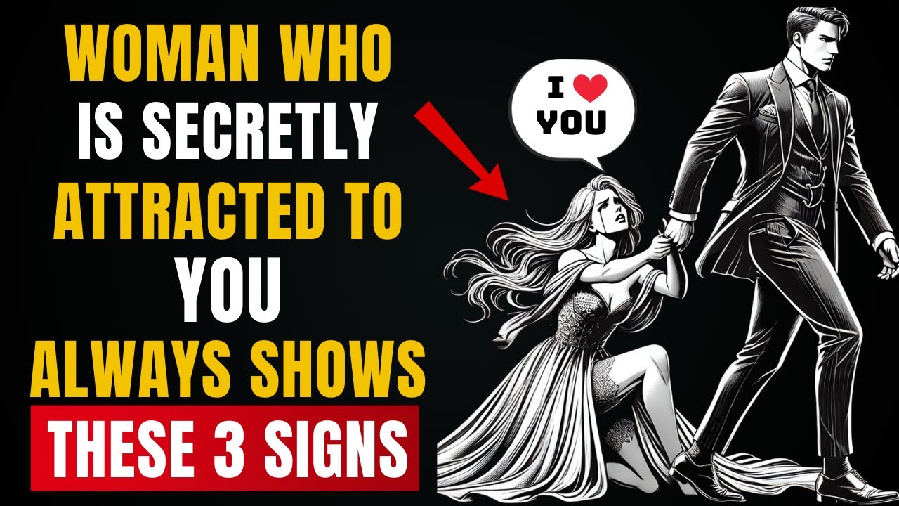 Woman Who Is Secretly Attracted to You Always Shows These 3 Signs | Stoicism | The Stoic Spirit