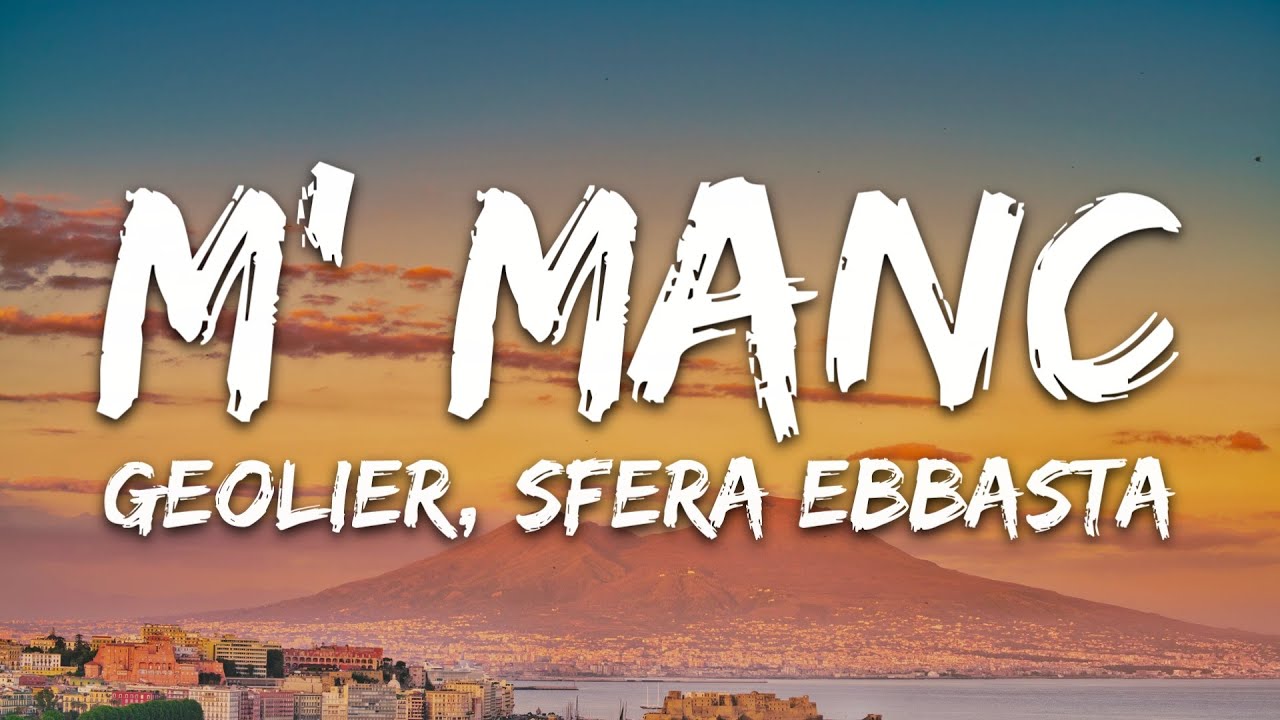 Shablo, Geolier, Sfera Ebbasta - M' Manc (Testo/Lyrics)