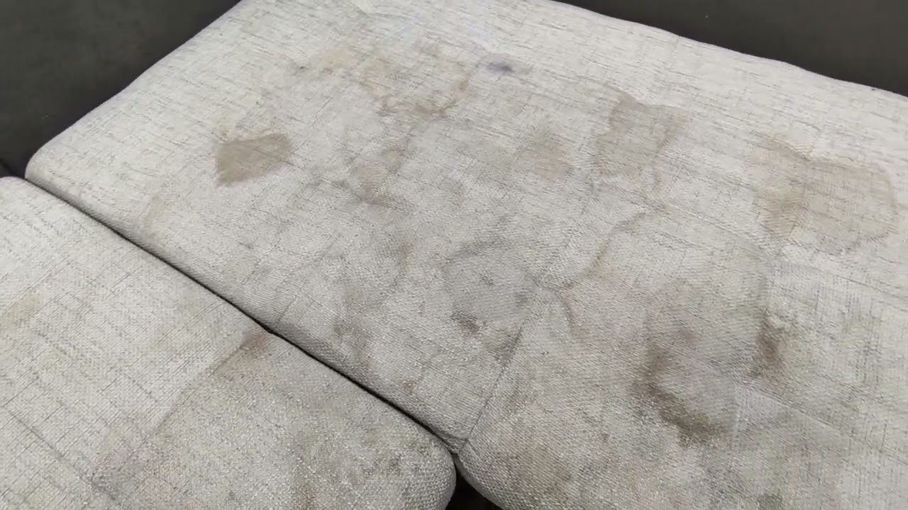 ACHTUNG Sehr DRECKIG Couch, VIELE FLECKEN Große Unterschied
