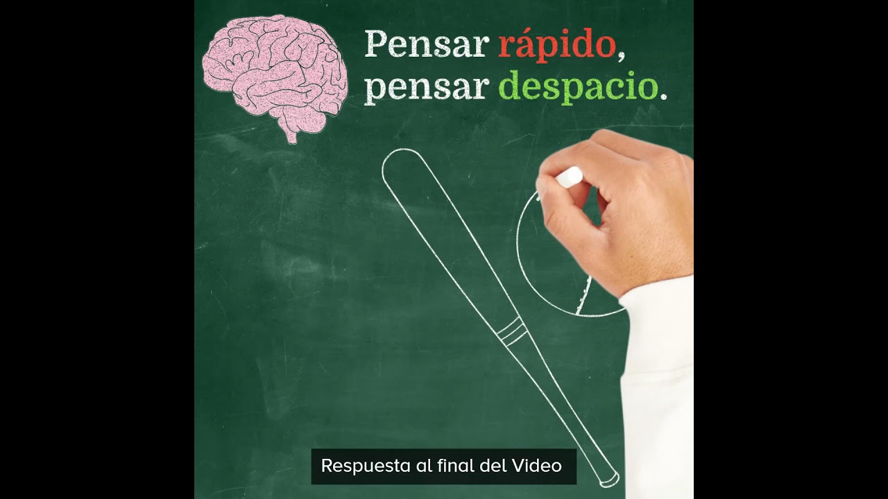 Pensar R&aacute;pido 🆚 Pensar Despacio