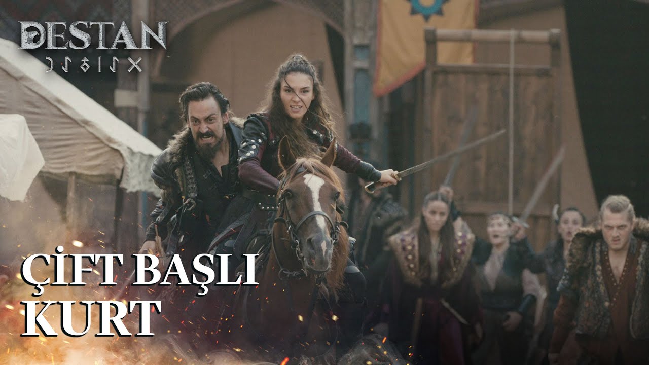 Akkız ve Batuga'nın muhteşem dövüşü! - Destan