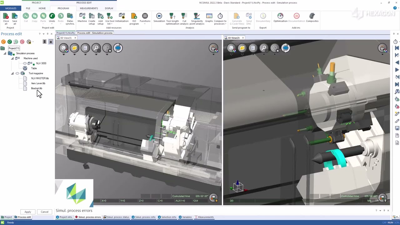 Building a Master Tool Library in NCSIMUL