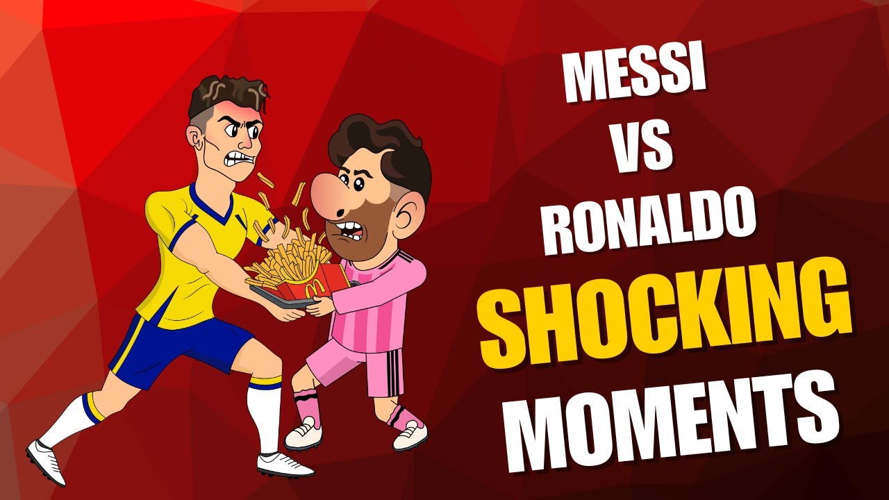 Messi Vs Ronaldo Never Ending Chase | Soccer Animation | Football Cartoon