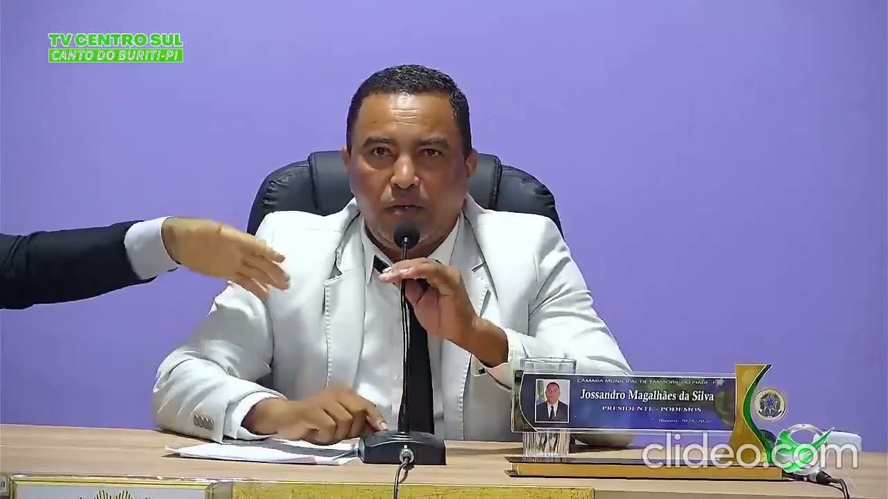Sessão ordinária da câmara municipal de tamboril do Piauí 25/02/2026 (parte 02 )