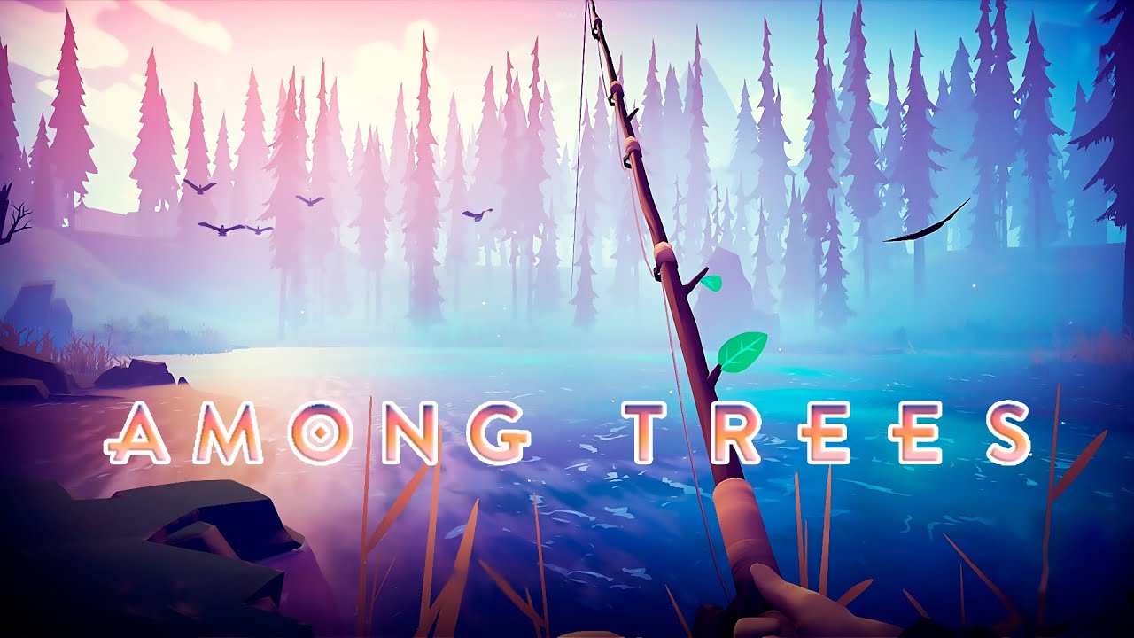 Рыбалка и МЕДВЕДЬ!!! Выживание в Among Trees