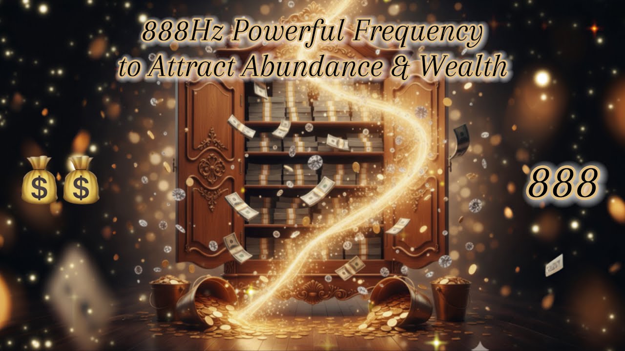 888Hz | Unlock Infinite Abundance & Wealth Energy ✨ Attract Money Flow Effortlessly 💰
