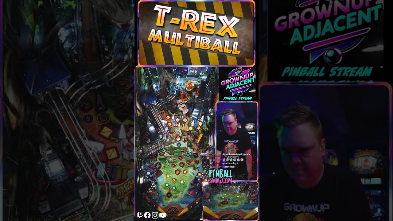Jurassic Park Pinball - Casual JP and Pre-Media Day Chat (Portrait)