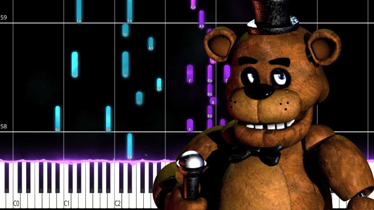 Five Nights at Freddy's 2 song | It's been so long PIANO TUTORIAL (Sheet in the description)