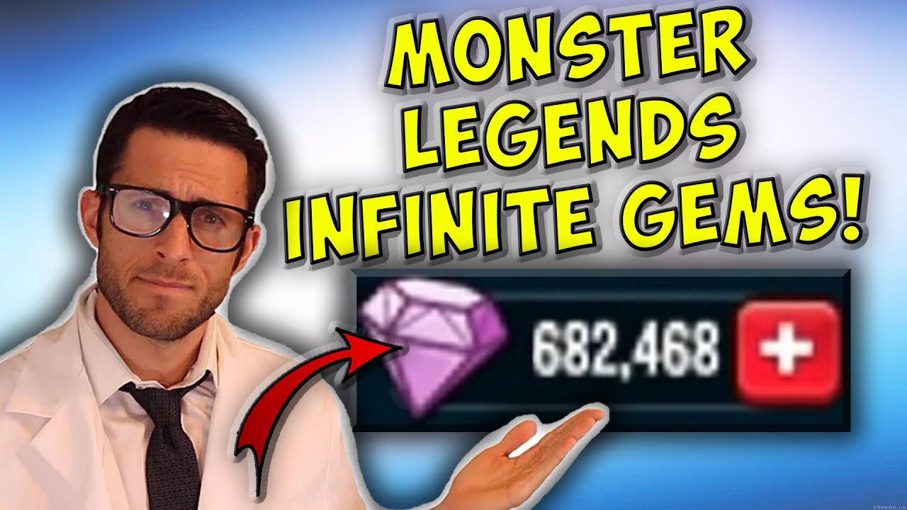 How I Got GEMS in Monster Legends for FREE!!! NEW Monster Legends Gems Trick!!