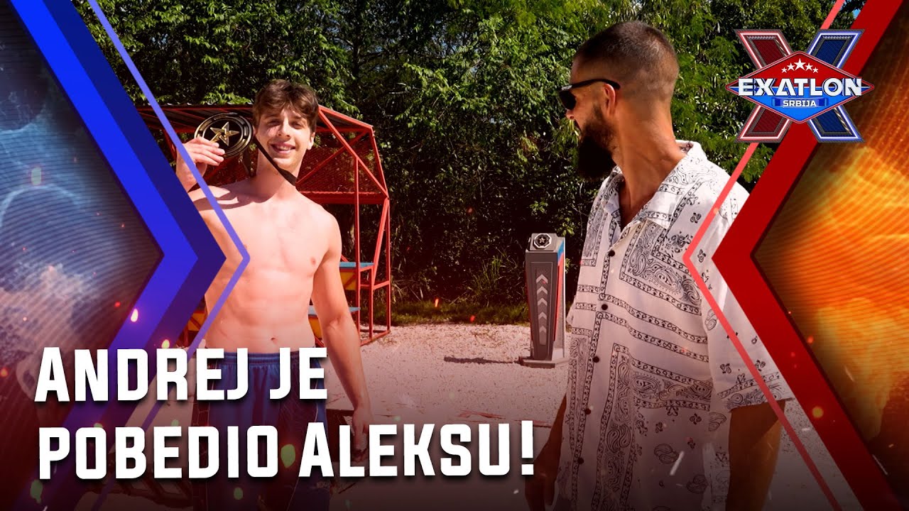 Exatlon Srbija: Epizoda 27 | Kakva borba! Andrej je pobedio Aleksu! Nosi ličnu medalju u kamp!